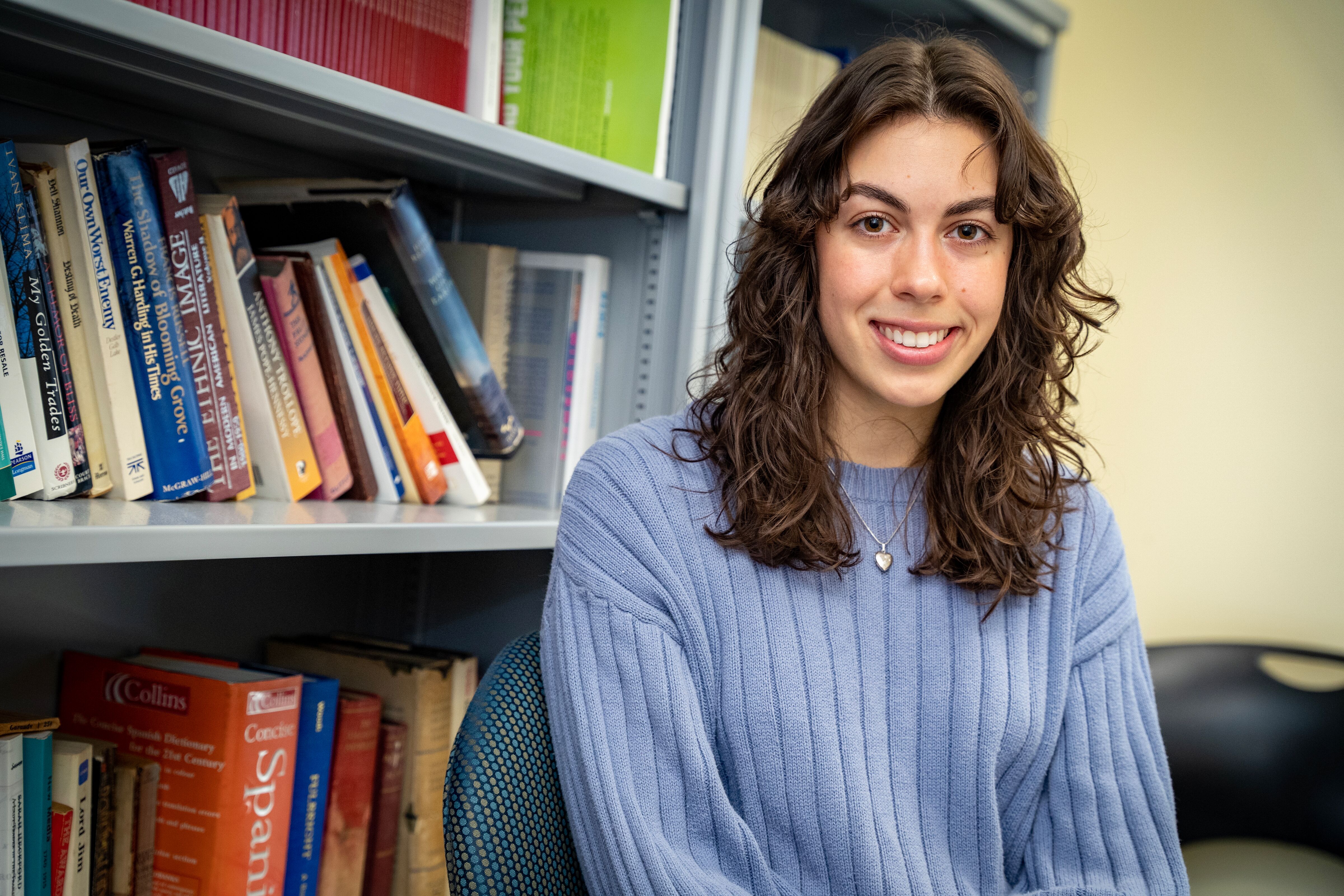 Miranda Argyros '24 Named  URECA Researcher of the Month for March 