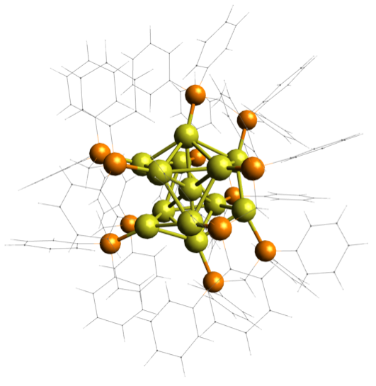 The Au13(dppm)6 cluster