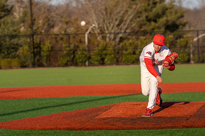 Baseball Player on Field