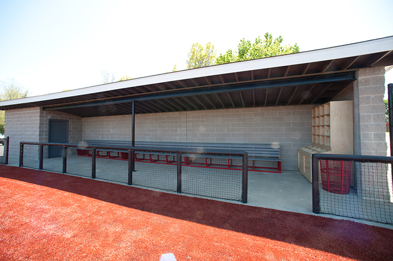 Baseball Dugout at Joe Nathan Field