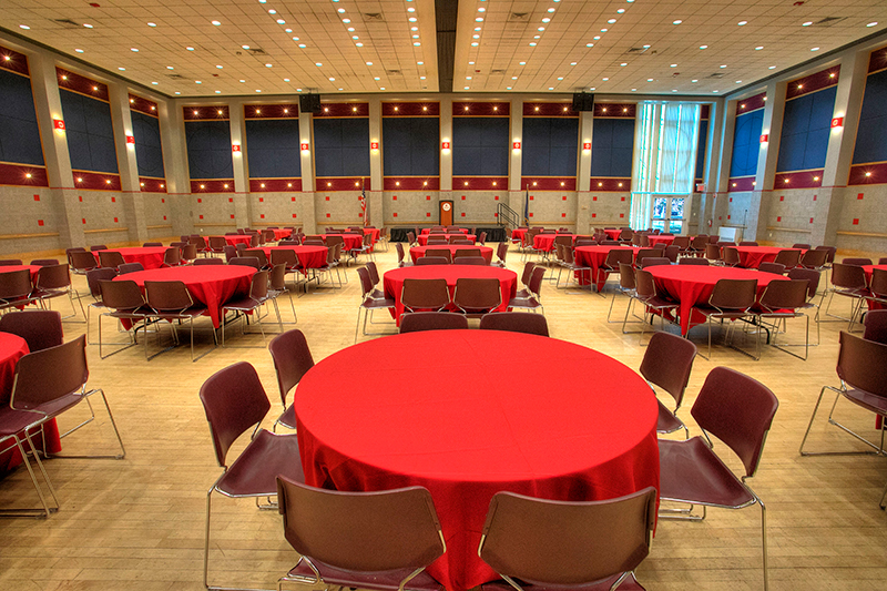 Student Activity Center Ballroom Lobby Center View