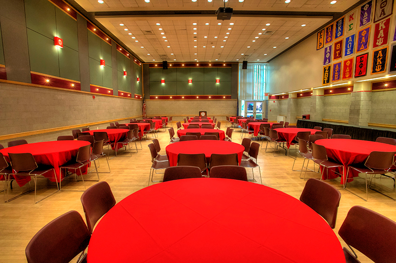 Student Activity Center Ballroom B Center View