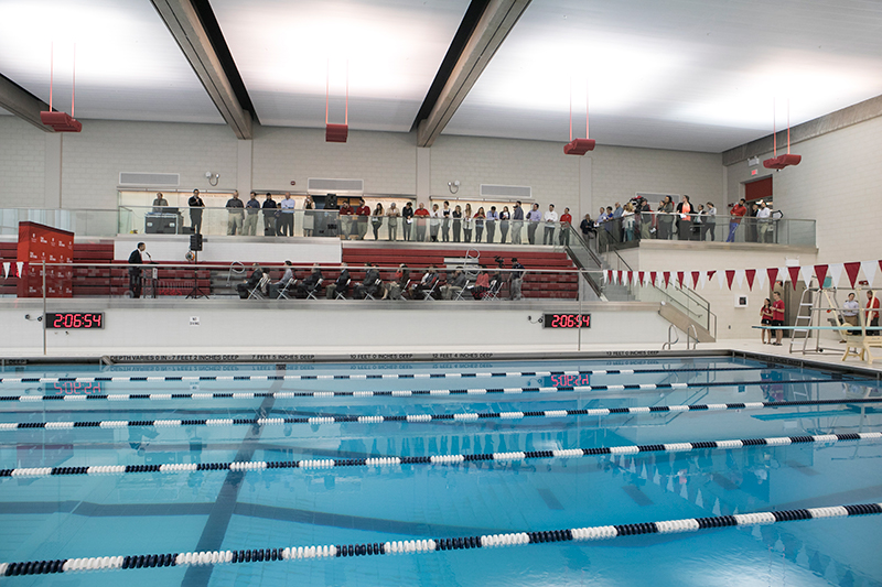 University Pool with People Image