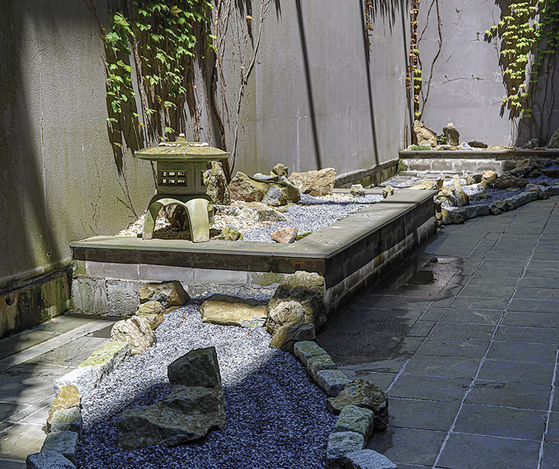 Wang Center Zen Rock Garden