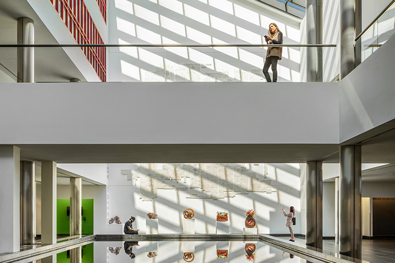 Wang Center Skylight Bridge