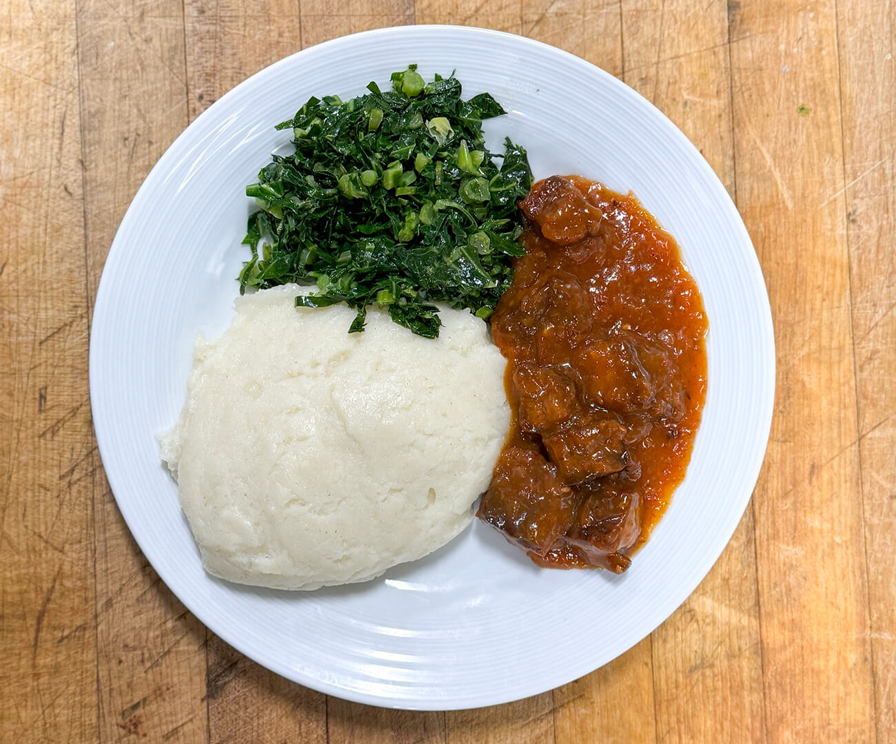 Sadza Nemuriwo Unenyama