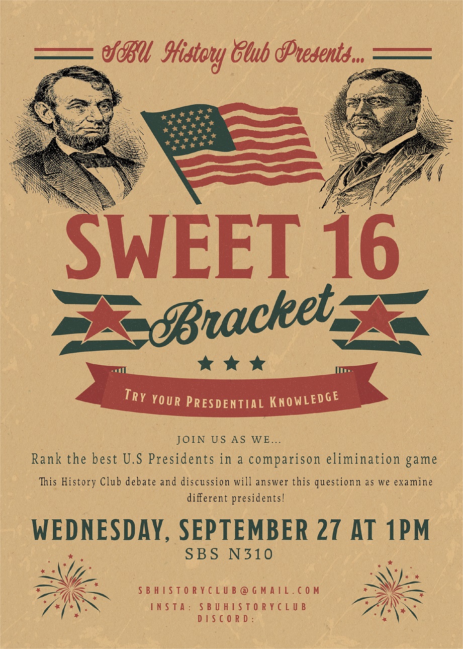 Sweet 16 Presidents