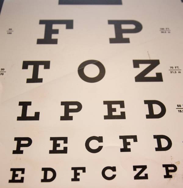 eye sight test