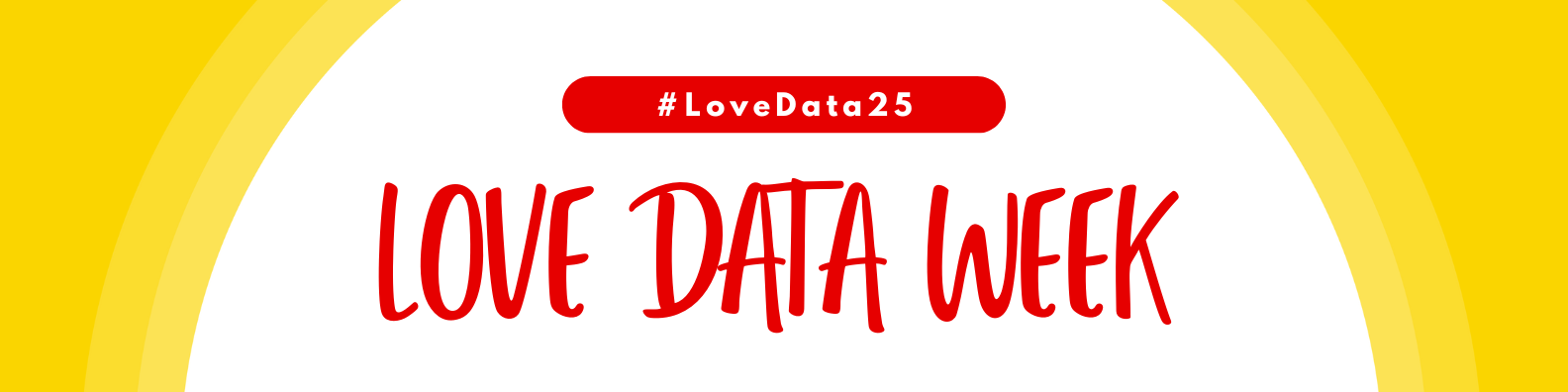 Love Data Week Banner Image