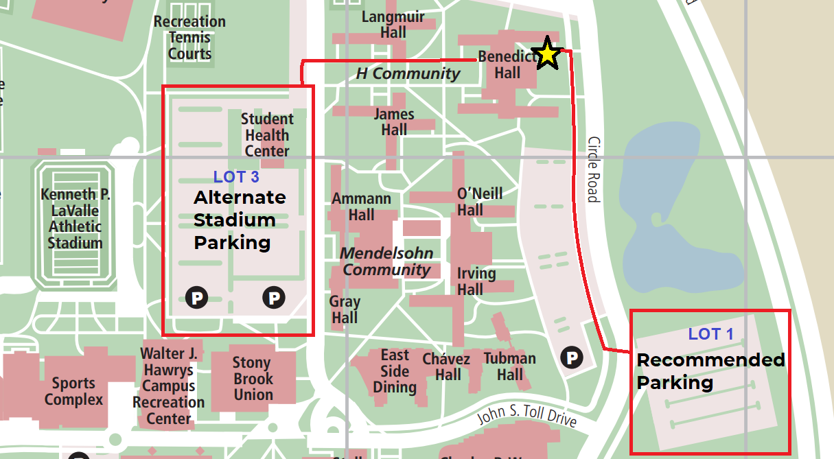 Parking map