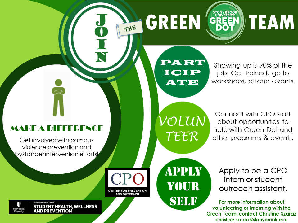 Green Team Flyer