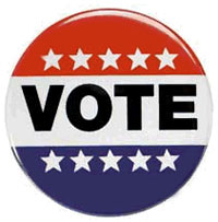 voter button