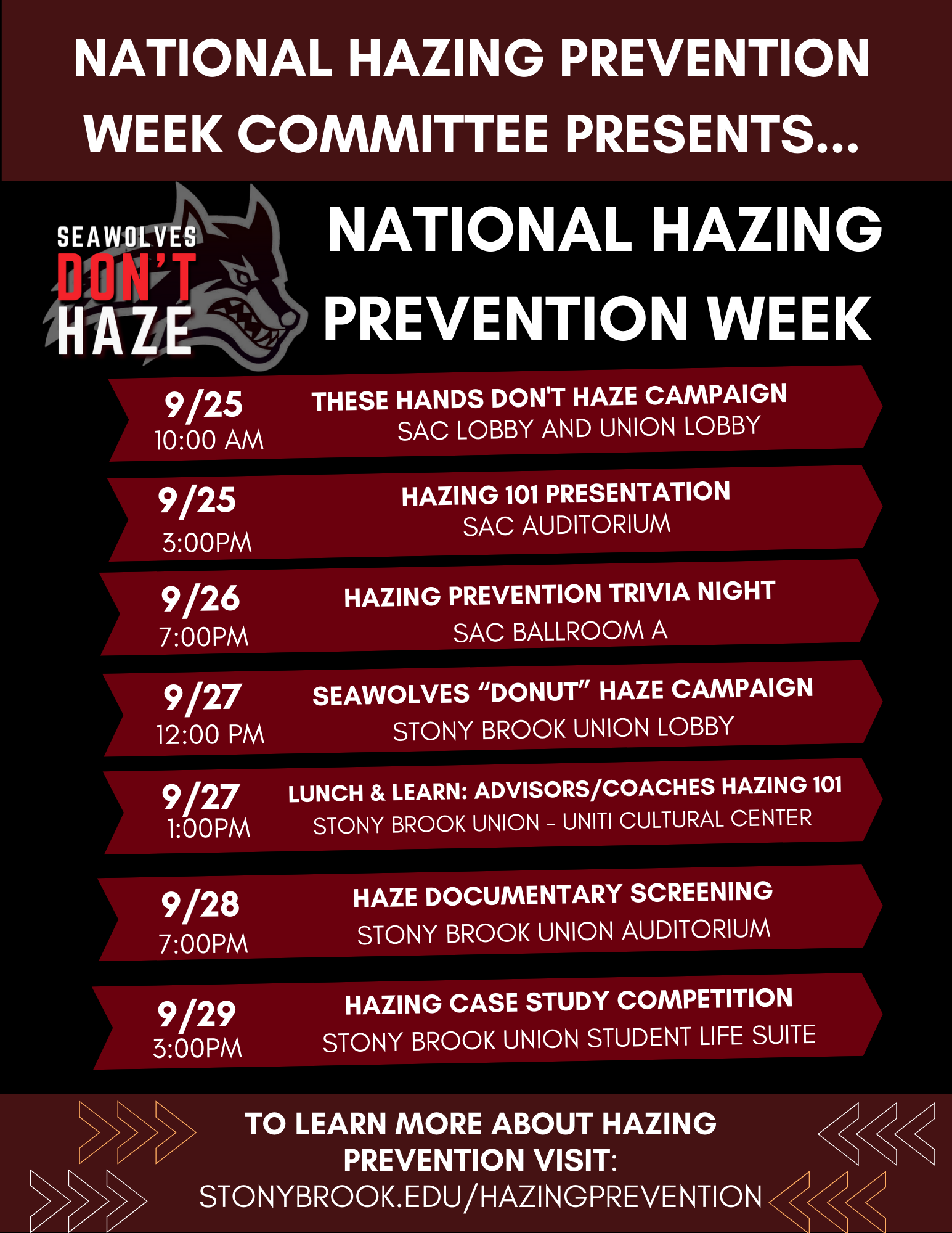 NHPW 2023 Program Flyer