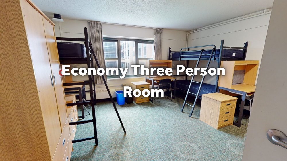 Economy Three Person Room Tour