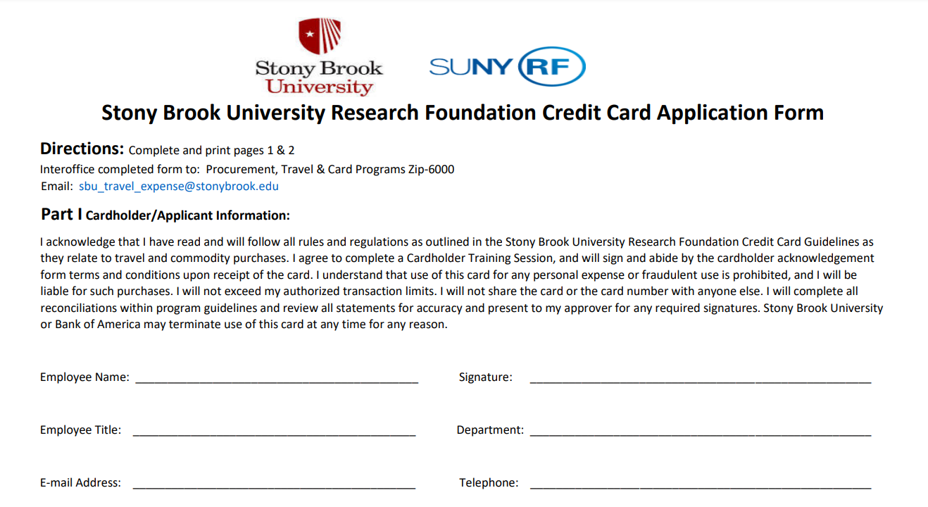 RF CC Form