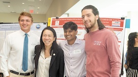 Ankur with research group at 2023 Summer Symposium